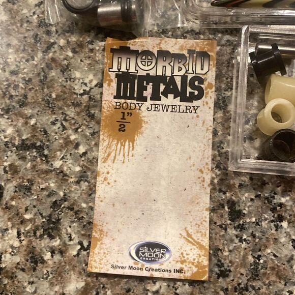 Hot Topic Morbid Metals Body Jewelry bundle - Picture 2 of 8
